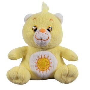 Care Bears 2003 Yellow Sunshine 9" Plush Collectible Vintage Stuffed Animal